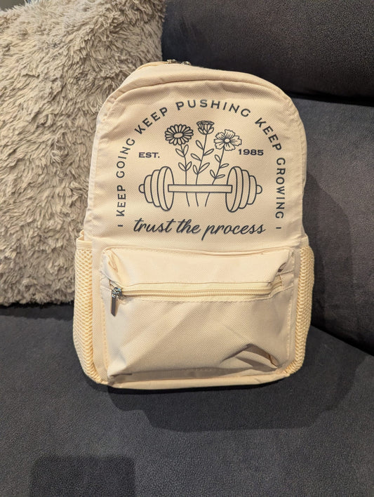 Trust The Process || Mini Backpack ||